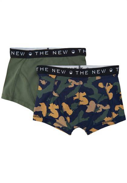 The New boxers 2-pak - oliven/army